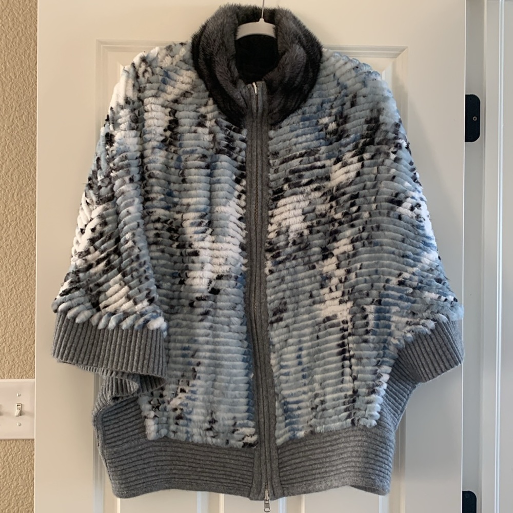 Mink And Rabbit Shearling Reversible Jacket. Like… - image 2